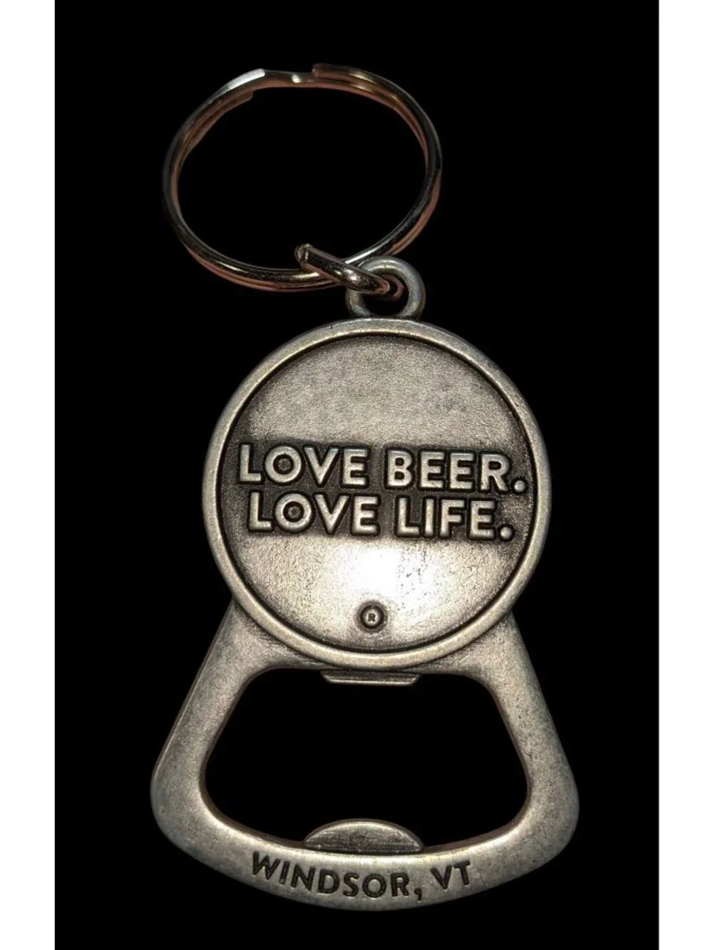 Harpoon IPA Bottle Opener Keychain Silver Bar Tavern Brewery Beer Lover Accessor
